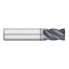 Corner Radius End Mill: 5/16" Dia, 7/16" LOC, 0.0200" Radius, 4 Flute, Solid Carbide