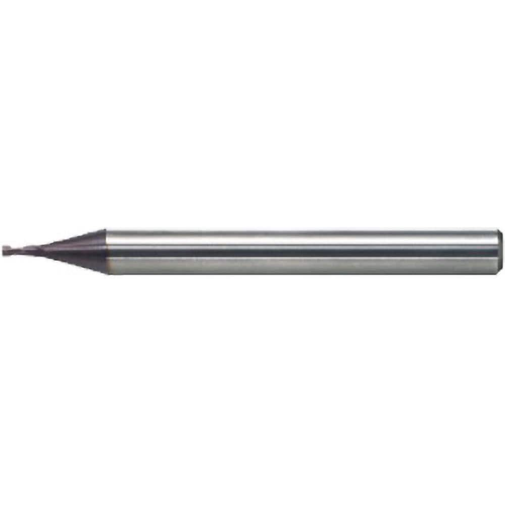 Square End Mill: 2.90 mm Dia, 5.80 mm LOC, 2 Flute, Solid Carbide