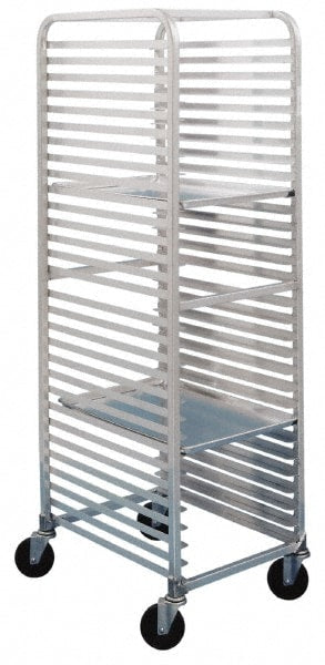 Pan & Tray Utility Cart: Stainless Steel