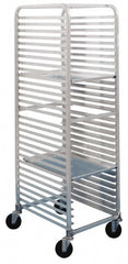 Pan & Tray Utility Cart: Stainless Steel