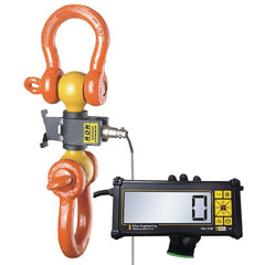 Crane Scales & Hanging Scales; Type: Shackle Type Wired Dynamometer; Capacity (Lb.): 20000.00; Capacity (kg): 9071.8474; Display Type: 6 Digit LCD, 5 Digit LCD; Scale Type: Dynamometer