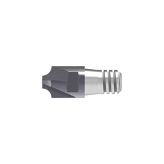 Corner Rounding End Mill Heads; Connection Type: SAM; Radius (mm): 1.00; Mill Diameter (Decimal Inch): 0.3150; Mill Diameter (mm): 8.00; Tip Diameter (mm): 5.690; Overall Length (mm): 20.4000; Cutting Direction: Right Hand; Flute Direction: Right Hand