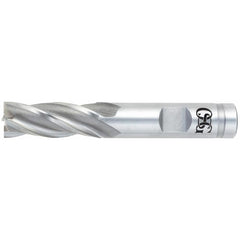 Square End Mill: 1.2598" Dia, 2.0000" LOC, 6 Flute, Cobalt