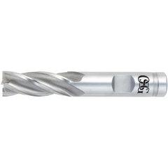 Square End Mill: 1.4173" Dia, 2.0000" LOC, 6 Flute, Cobalt