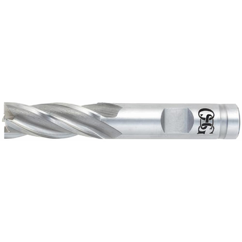 Square End Mill: 1.7717" Dia, 2.0000" LOC, 6 Flute, Cobalt