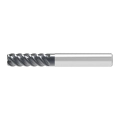 Barrel Cutter End Mills; End Type: Toroidal; Material: Solid Carbide; Small End Diameter (mm): 12.00; Shank Diameter (mm): 12.0000; Length of Cut (mm): 26.0000; Helix Angle: 45.00