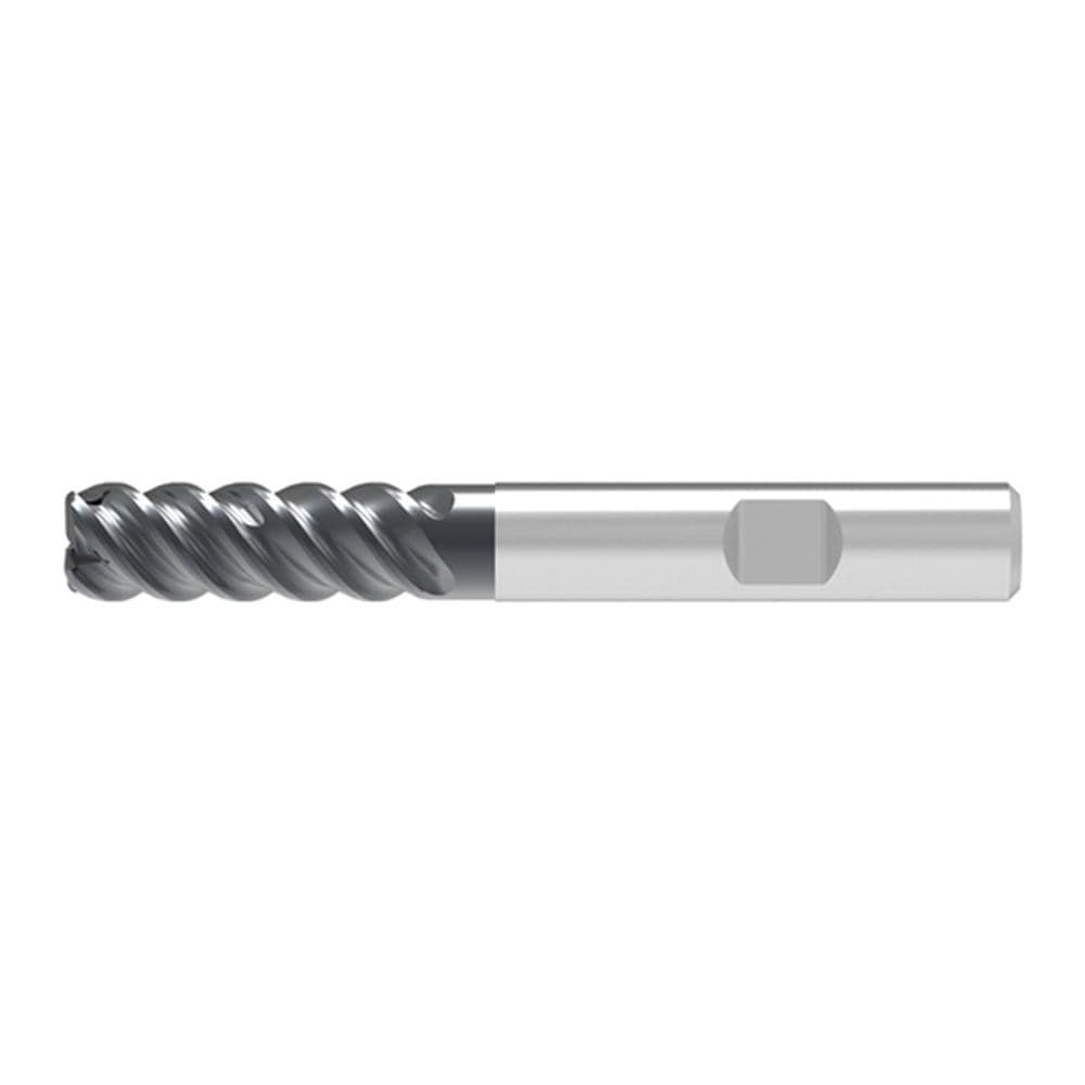 Barrel Cutter End Mills; End Type: Toroidal; Material: Solid Carbide; Small End Diameter (mm): 8.00; Shank Diameter (mm): 8.0000; Length of Cut (mm): 19.0000; Helix Angle: 45.00