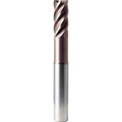 Corner Radius End Mill: 25 mm Dia, 53.00 mm LOC, 3.00 mm Radius, 5 Flute, Solid Carbide