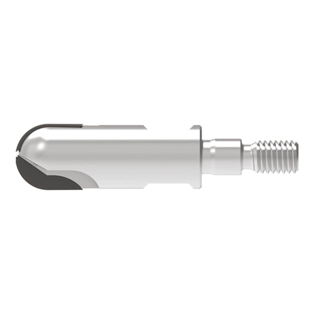 Ball End Mill Heads; Mill Diameter (mm): 12.00; Mill Diameter (Decimal Inch): 0.4800; Length of Cut (mm): 12.0000; Connection Type: SAM