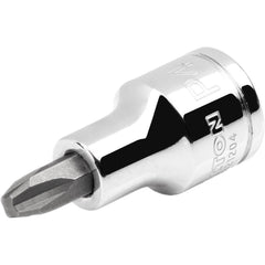 Screwdriver & Drag Link Sockets; Socket Type: Phillips Screwdriver Socket; Drive Size: 0.5; Insulated: No; Non-sparking: No