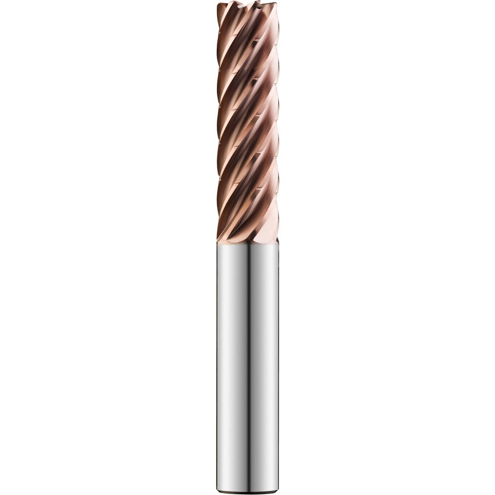 Corner Radius End Mill: 20 mm Dia, 80.00 mm LOC, 3.00 mm Radius, 7 Flute, Solid Carbide