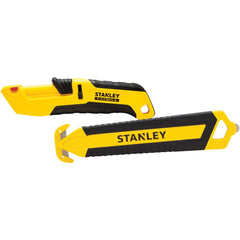 Utility Knives, Snap Blades & Box Cutters; Type: Safety Utility Knife; Blade Type: Retractable; Handle Material: Plastic; Blade Material: Carbon Steel; Blade Length (Decimal Inch): 2.2000