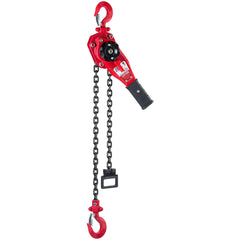 Manual Lever Hoist: 20' Max Lift