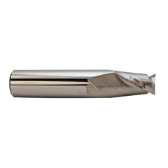 Square End Mill: 5/8" Dia, 3/4" LOC, 2 Flute, Solid Carbide