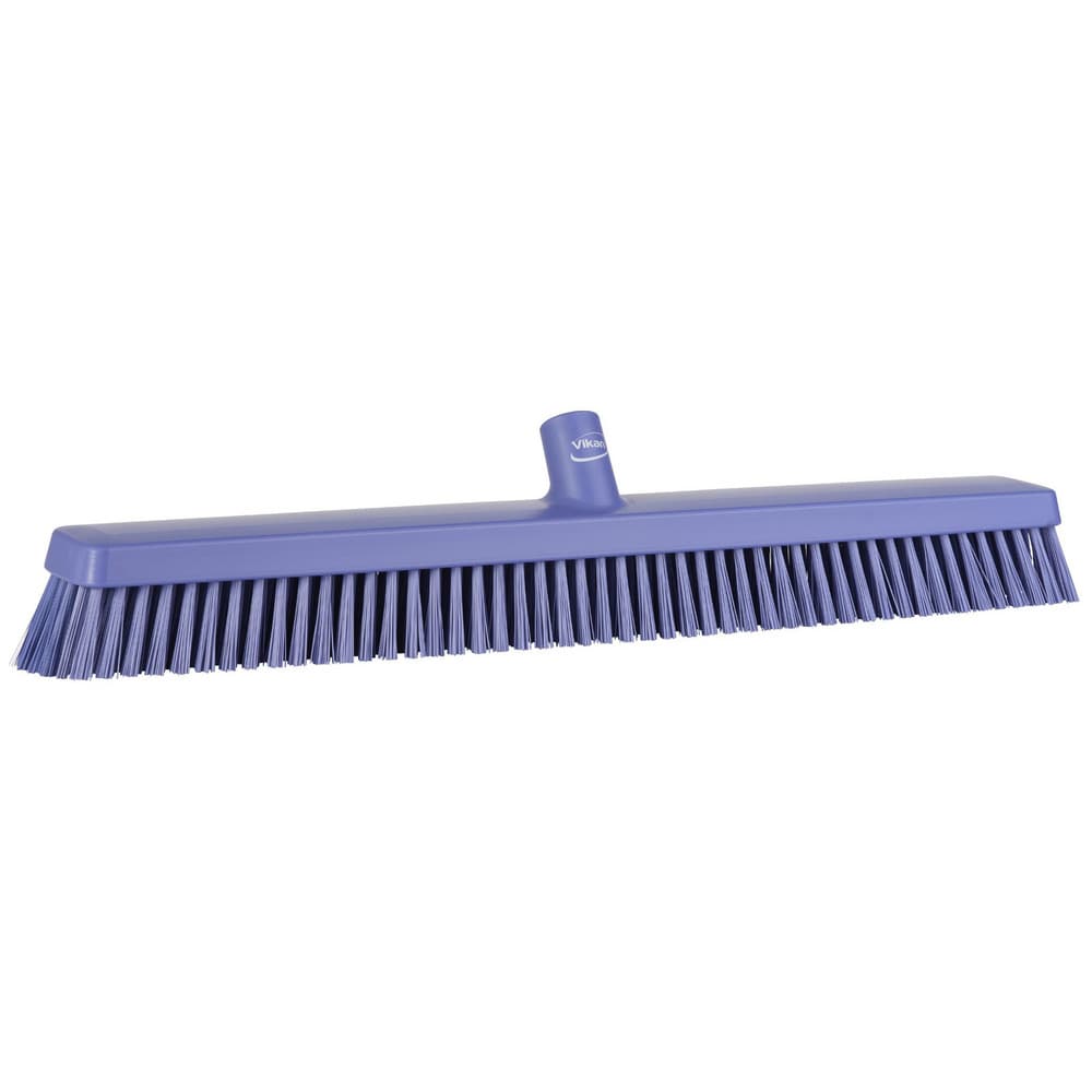 Push Broom: 24.40" Wide, Push Broom, Polyester Bristles