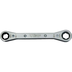 Box End Wrench: 5/8 x 11/16", 12 Point, Double End