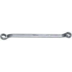 Offset Box End Wrench: 22 x 24 mm, 12 Point, Double End