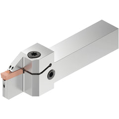 Indexable Grooving/Cut-Off Toolholders; Internal or External: External; Hand of Holder: Left Hand; Maximum Depth of Cut (mm): 20.00; Maximum Groove Width (mm): 5.05