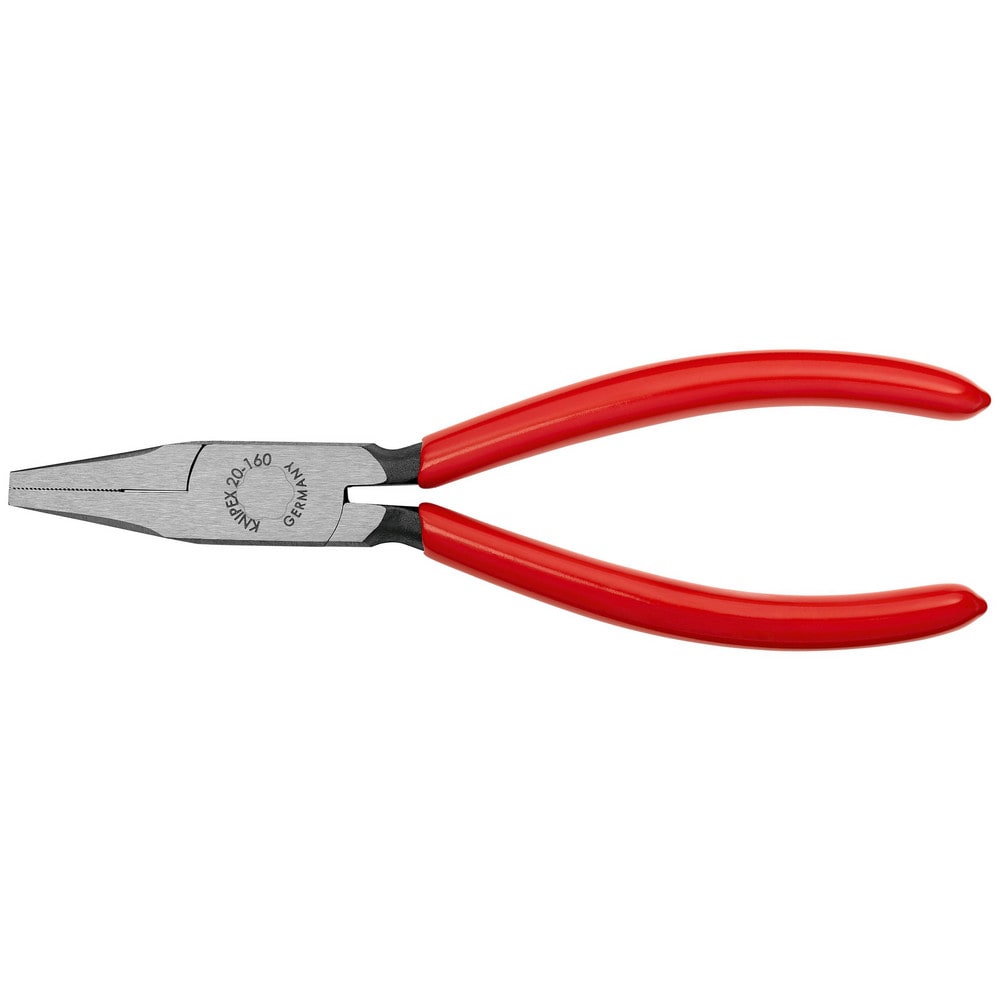 Long Nose Pliers; Pliers Type: Flat Nose Pliers; Jaw Texture: Serrated; Jaw Length (Inch): 1-3/16; Jaw Width (Inch): 43/64