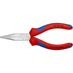 Long Nose Pliers; Pliers Type: Round Nose Pliers; Jaw Texture: Serrated; Jaw Length (Inch): 1-21/32; Jaw Width (Inch): 19/32