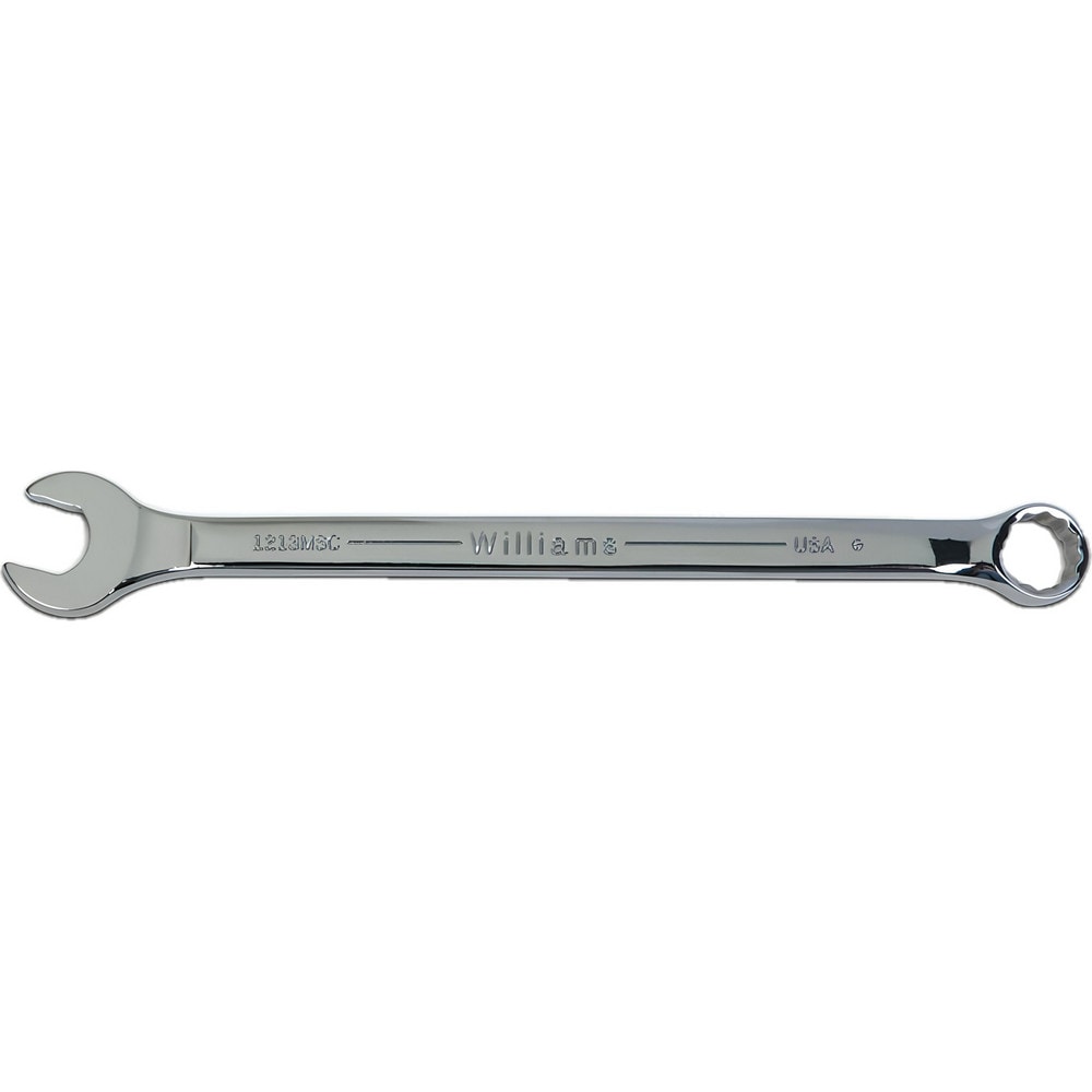 Combination Wrench: 12.00 mm Head Size, 15 deg Offset