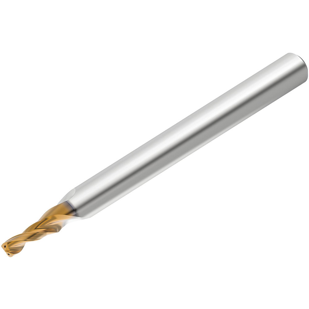 Micro Drill Bit: 1.10 mm Dia, (0.0433"), 139 deg, Solid Carbide