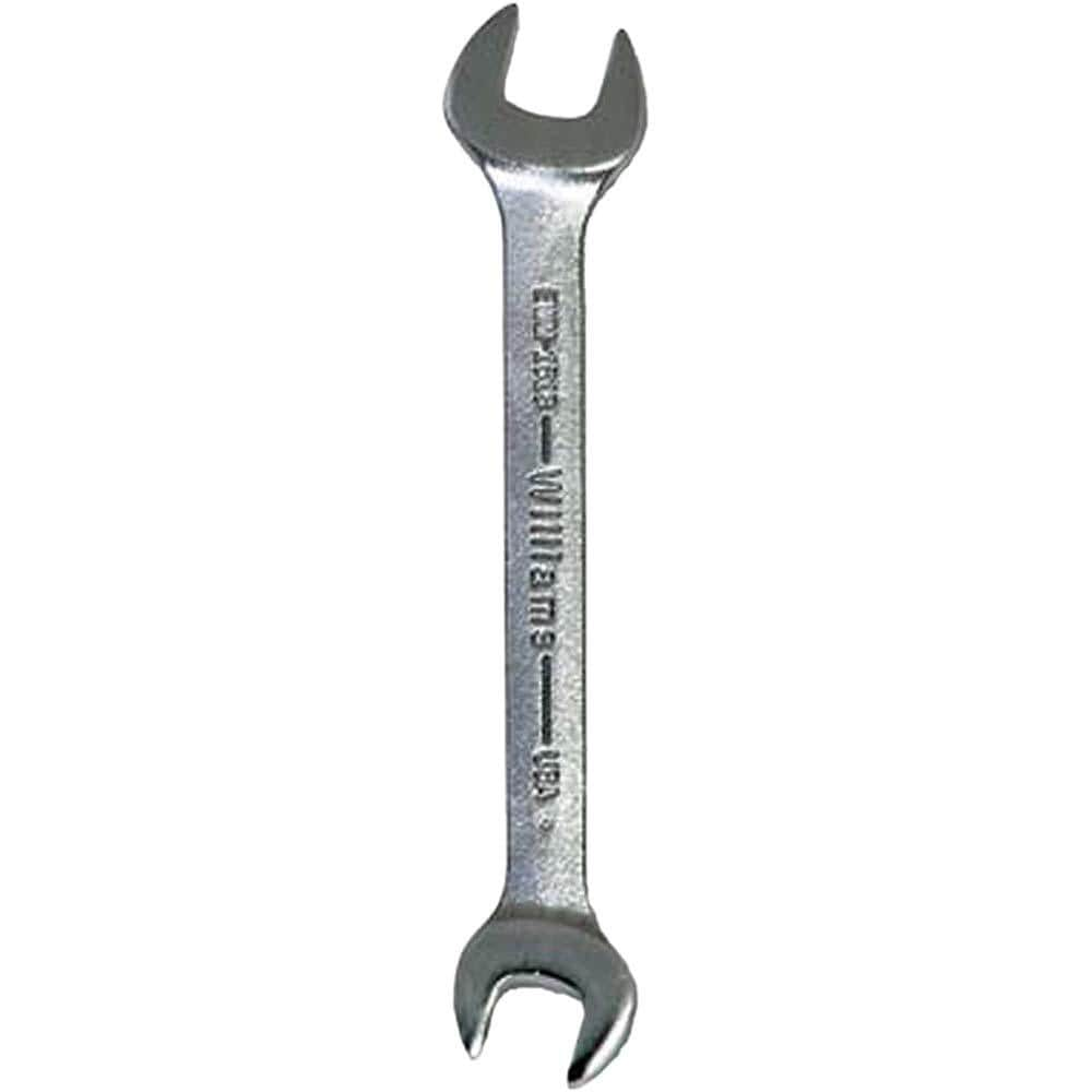 Open End Wrenches; Wrench Size: 17 x 19 mm; Material: Steel; Finish: Satin, Chrome