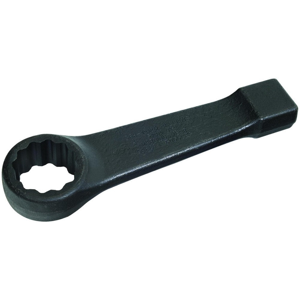 Striking Box End Wrench: 4-1/8", 12 Point, Single End