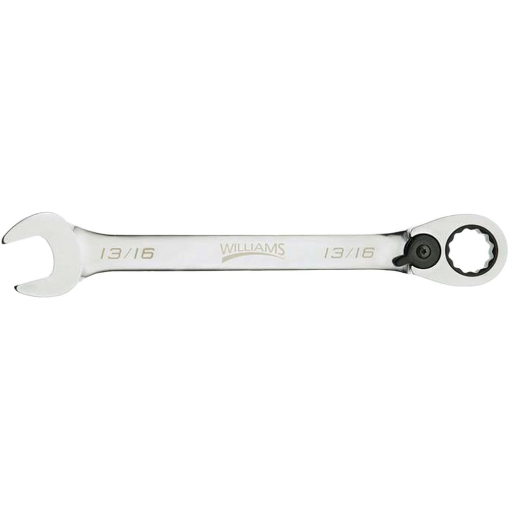 Combination Wrench: 5/8" Head Size, 15 deg Offset