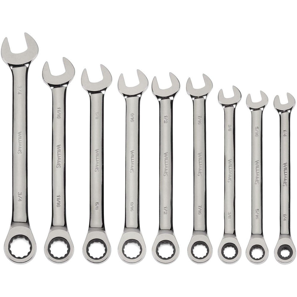 Combination Wrench: 3/4" Head Size, 15 deg Offset