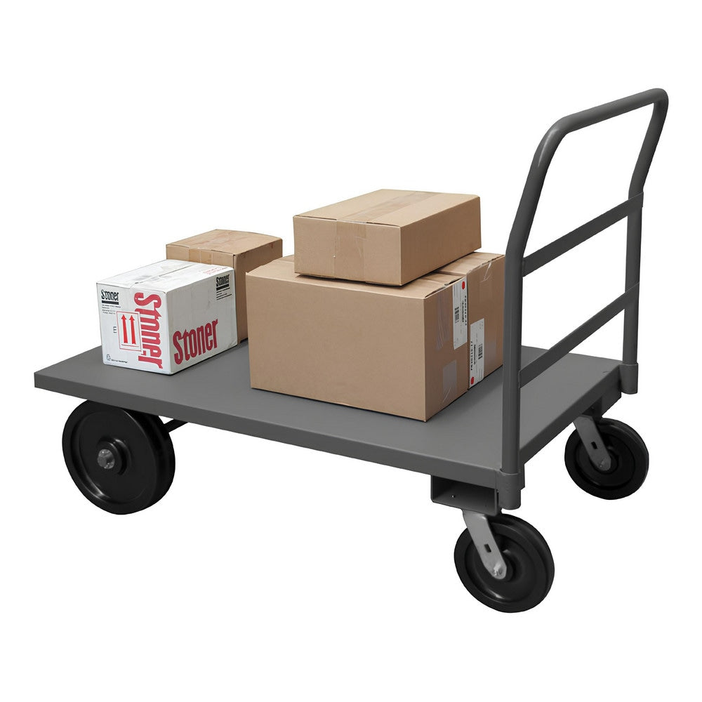 Platform Truck: Steel, 13-5/8" High, 48" Long, 24" Wide