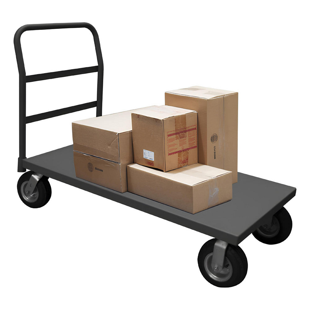 Platform Truck: Steel, 11-3/8" High, 72" Long, 30" Wide