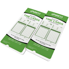 Time Cards & Time Clock Accessories; For Use With: uPunch 1500, UB1000 Clocks, uPunch Time Card Racks