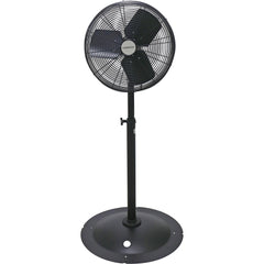 Pedestal Fans; Number of Speeds: 2; Amperage: 1.36, 1.88; Fan Diameter: 18 in; Voltage: 120 VAC; Phase: Single; Maximum Rpm: 1120