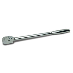 Ratchets; Tool Type: Standard Ratchet, Ratchet; Drive Size: 1/2; Head Shape: Pear; Head Features: Sealed; Head Style: Fixed; Material: Steel; Finish: Chrome; Overall Length (Inch): 15