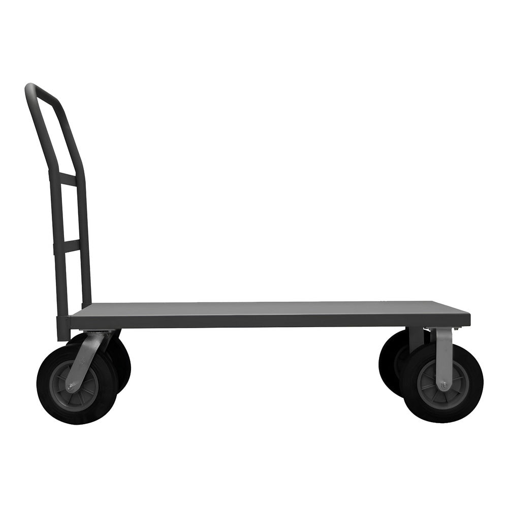 Platform Truck: Steel, 13-13/16" High, 36" Long, 24" Wide