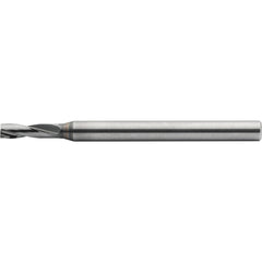 Micro Drill Bit: 1.75 mm Dia, (0.0689"), 180 deg, Solid Carbide