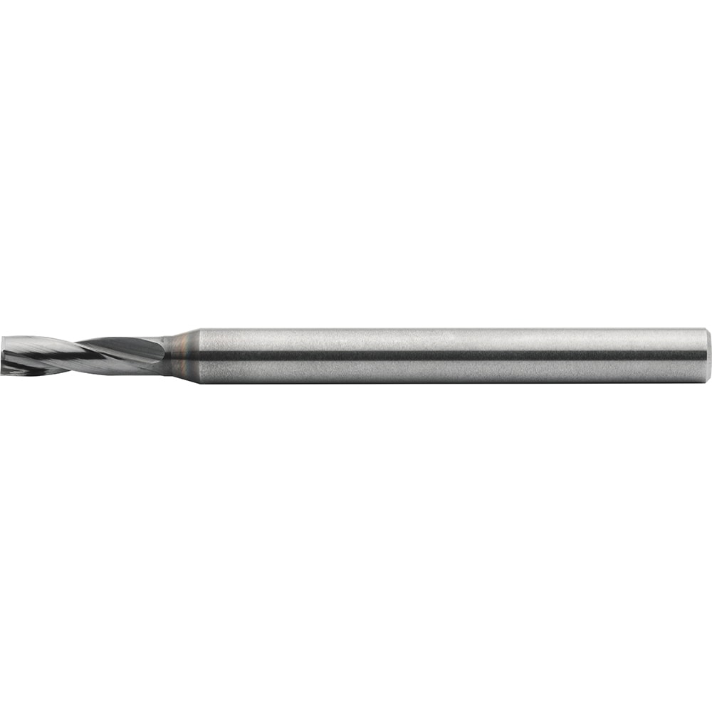 Micro Drill Bit: 1.95 mm Dia, (0.0768"), 180 deg, Solid Carbide