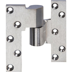 Pivot Hinges; Type: Pivots; Hand: Left Hand; Leaf Height: 4; Length (Inch): 5; Minimum Door Thickness (Inch): 1-3/4