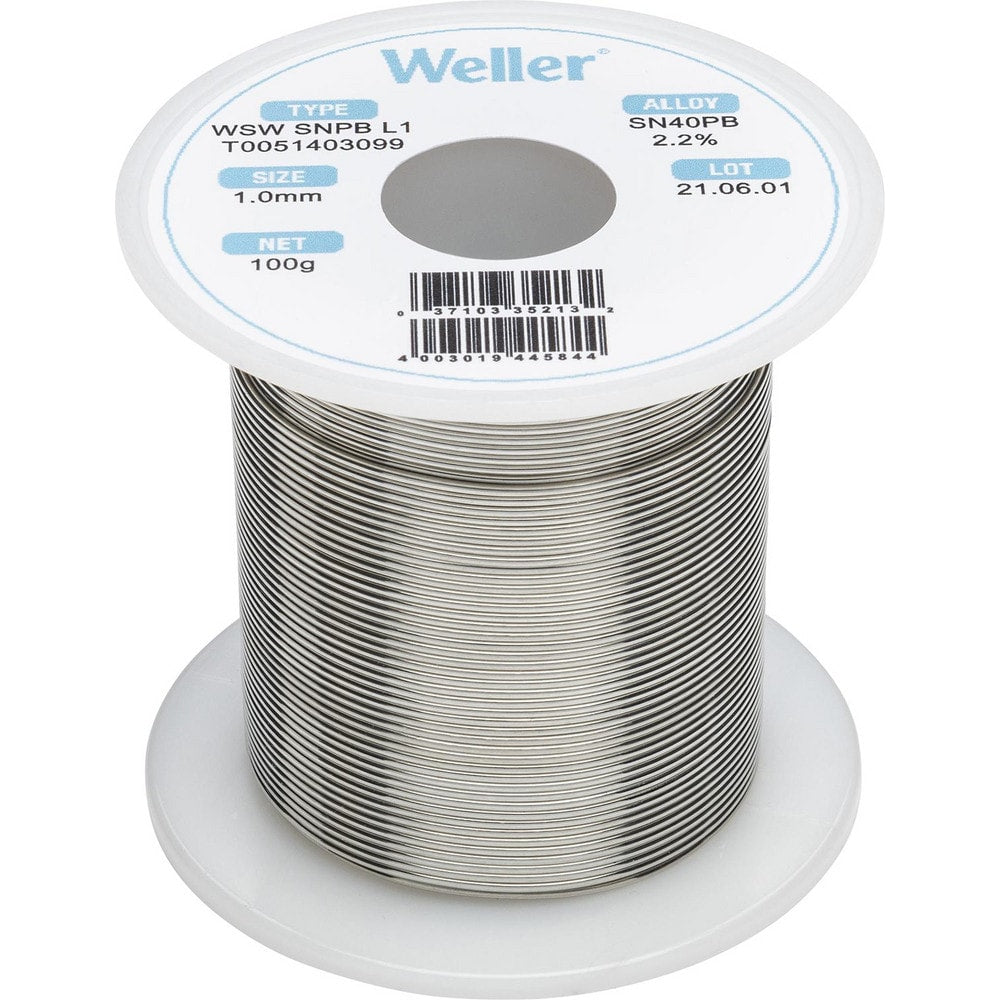 Solder; Solder Type: Lead; Material: Alloy; Container Type: Spool; Container Size: 100 g; Minimum Melting Temperature: 361.4; Maximum Melting Temperature: 374