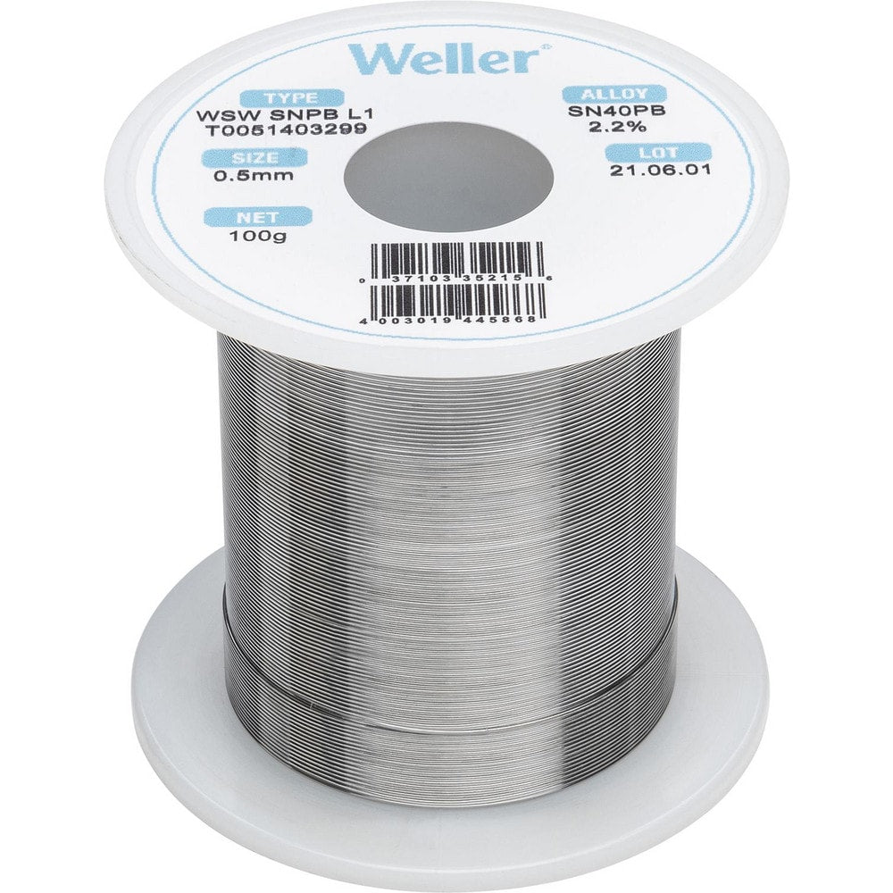 Solder; Solder Type: Lead; Material: Alloy; Container Type: Spool; Container Size: 100 g; Minimum Melting Temperature: 361.4; Maximum Melting Temperature: 374