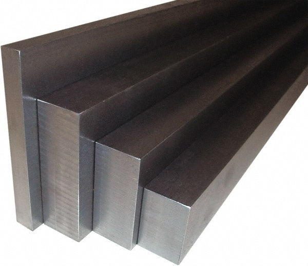 1018 Cold Finished Steel Bar: 3/4" Thick, 2-1/2" Wide, 6" Long