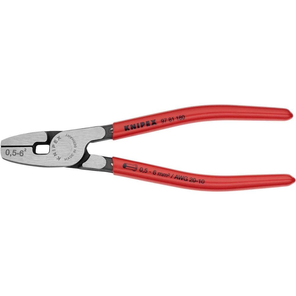 Crimpers; Handle Style: Plastic; Crimper Type: Crimping Pliers; Maximum Wire Gauge: 20; Handle Material: Plastic