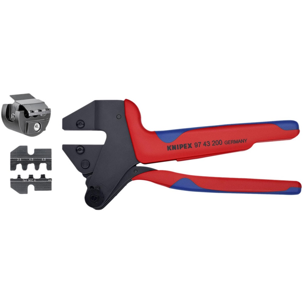 Crimpers; Handle Style: Comfort Grip; Crimper Type: Crimping Pliers; Maximum Wire Gauge: 20; Handle Material: Comfort Grip