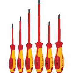 Screwdriver Sets; Screwdriver Types Included: Slotted, Phillips; Tether Style: Not Tether Capable