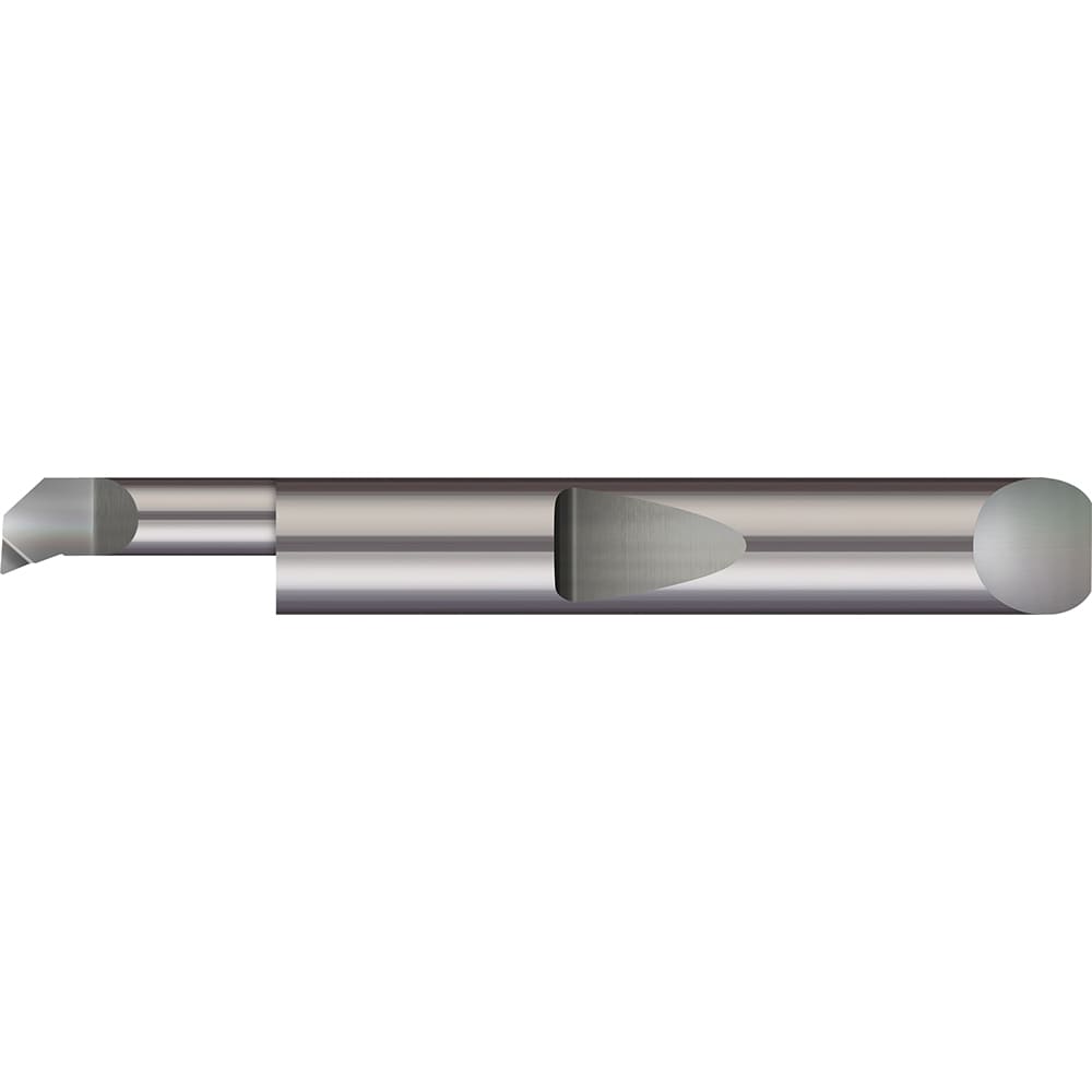 Boring Bars; Boring Bar Type: Boring; Cutting Direction: Right Hand; Minimum Bore Diameter (Decimal Inch): 0.1100; Minimum Bore Diameter (mm): 2.800; Material: Solid Carbide; Maximum Bore Depth (Decimal Inch): 0.2000; Projection (Decimal Inch): 0.0150