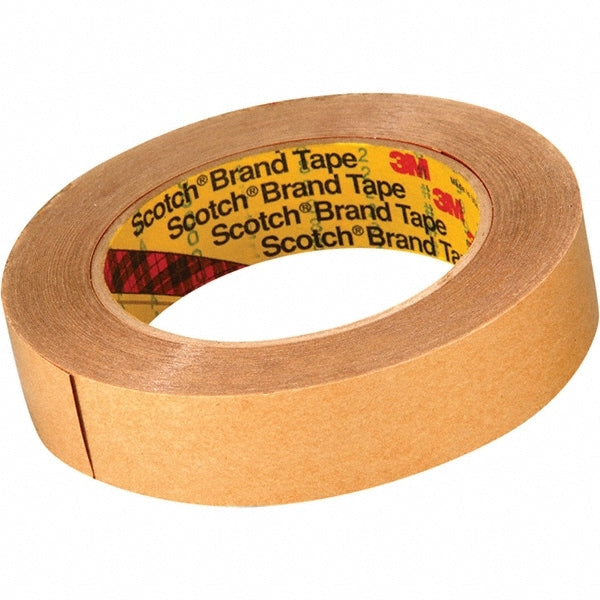 Red Double-Sided Acrylic Foam Tape: 1" Wide, 36 yd Long, 4 mil Thick, Acrylic Adhesive