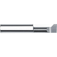 Thread Relief Tools; Material: Solid Carbide; Cutting Diameter (Inch): 3/16; Flat Width (Decimal Inch): 0.0800; Cutting Depth (Inch): 13/32