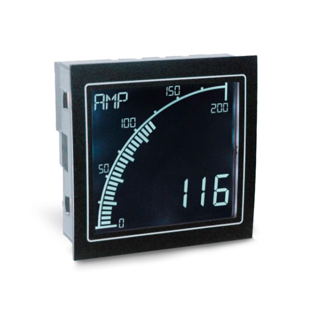 Panel Meters; Panel Meter Type: Panel Meter; Power Measurement Type: AC Ammeter, DC Ammeter; Panel Meter Display Type: Digital LCD; Maximum Input AC Amperage: 5; Maximum Input DC Amperage (mA): 5