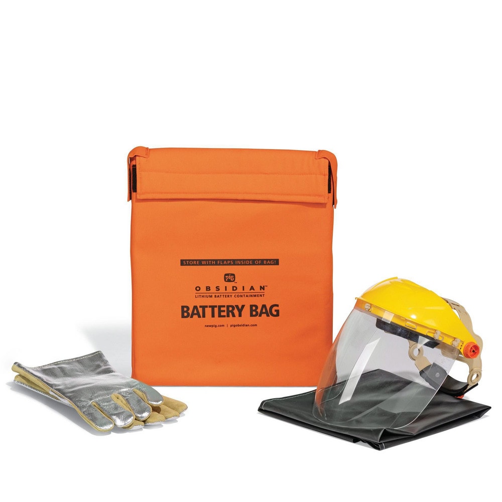 Lithium Battery Containment Kits; Kit Type: Lithium Battery Containment Bag; For Use With: Lithium Ion Battery